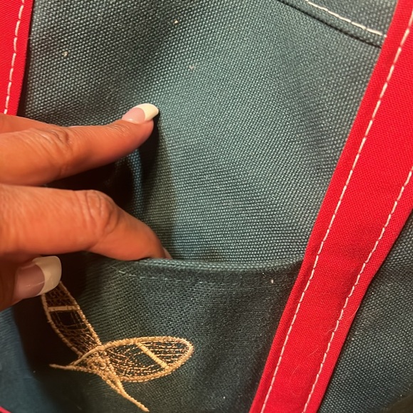 Vintage L.L. Bean Boat and Tote Canvas Bag - Picture 3 of 15